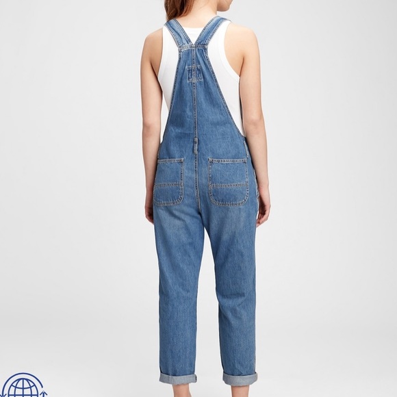 NWT Gap Relaxed Denim Overalls - Picture 14 of 16